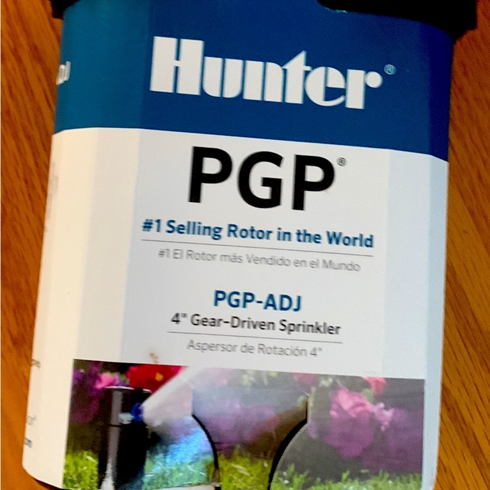 Hunter Sprinkler Head 2 pack. PGP-ADJ 4” gear driven sprinkler **NEW**